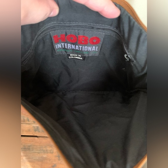 Hobo international vintage 90’s bag purse tote leather satchel boho hippie - Picture 8 of 12